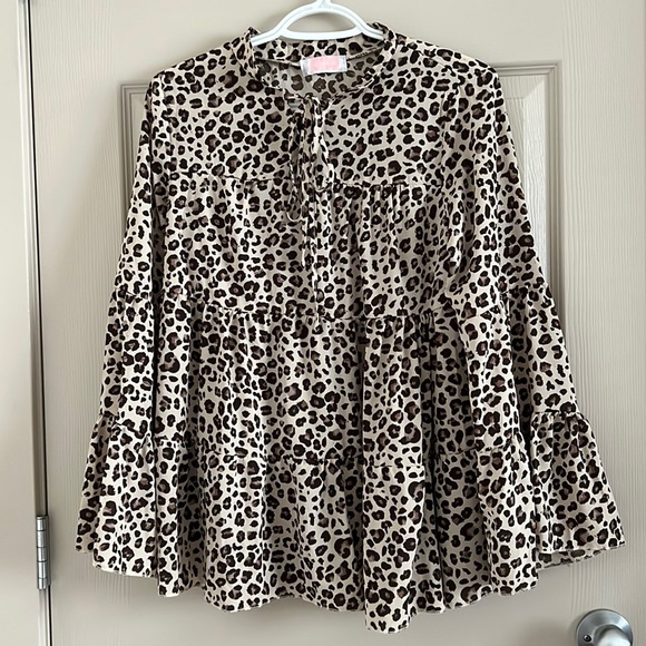 Leopard print blouse - Picture 1 of 5